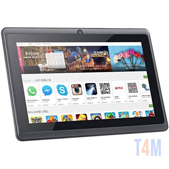 MODIO M1 7.0" 1GB/8GB WIFI KIDS PRETO